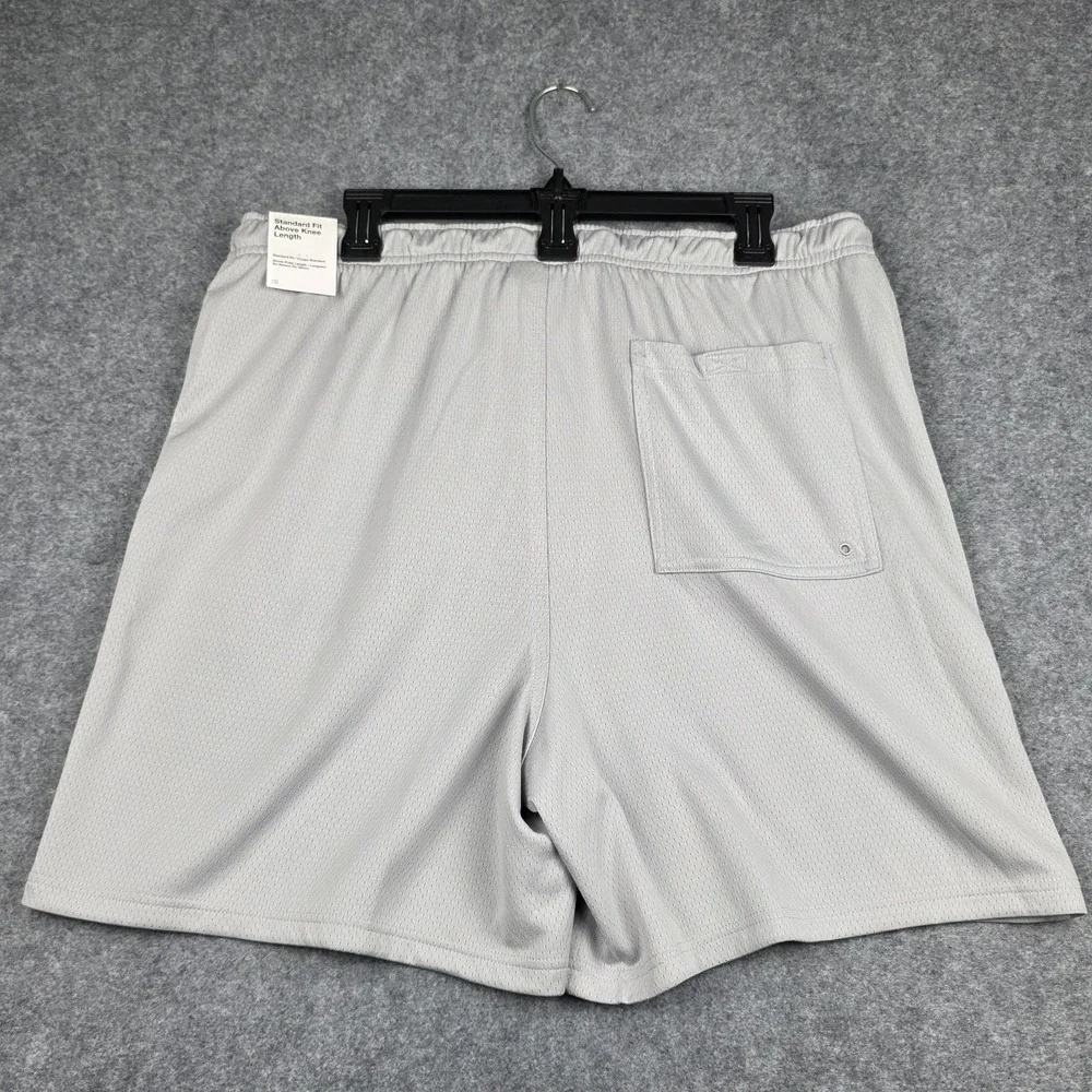 Nike Club Flow Gray Mesh Gym Outdoor Shorts Men's Size LT Large Tall FN3514 077